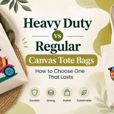 Heavy duty vs regular canvas tote bags for durability and everyday use.